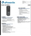 ePOWEROn Wireless Doorbell Camera. 1960units. EXW Los Angeles